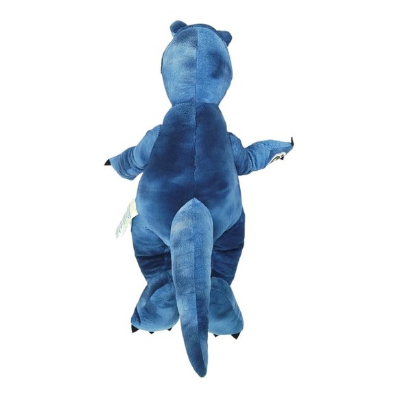 Build A Bear Dinosaur T Rex 17" Plush Stuffed Animal Toy Jurassic Dino Blue BABW - Picture 6 of 12
